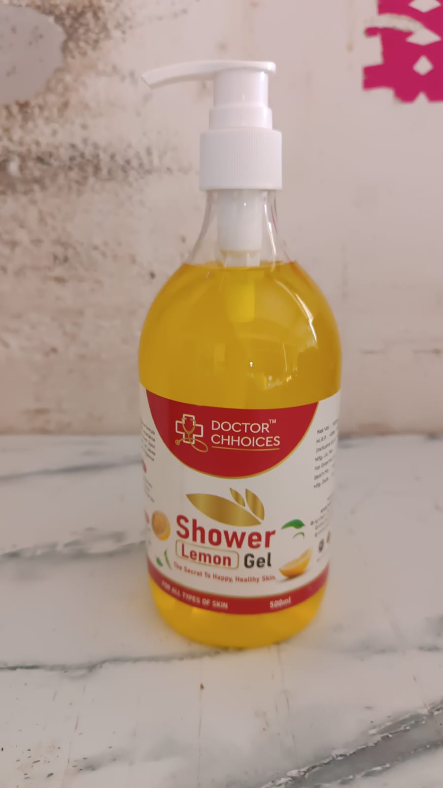 Doctor Chhoices / Choices Lemon Shower Gel – 500ml (1 Pc) Doctor Chhoices / Choices Lemon Shower Gel – 500ml (1 Pc)